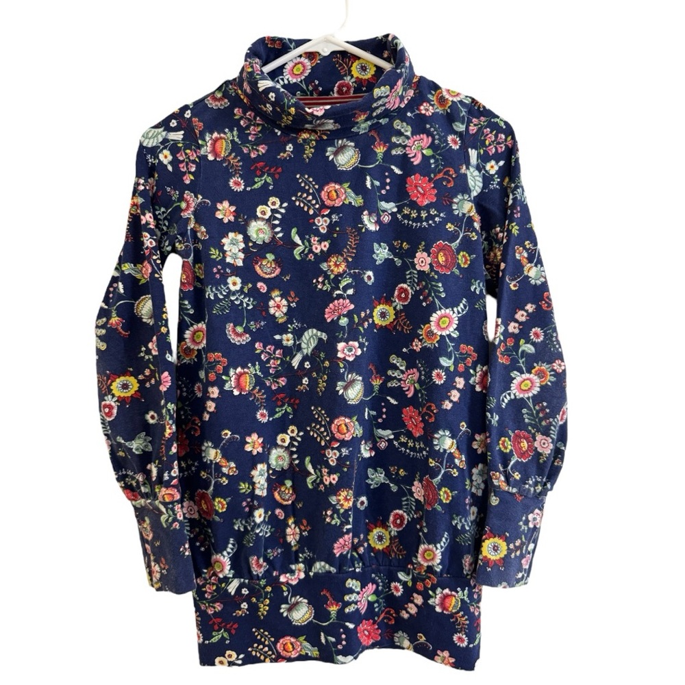 Oilily Girls Floral Turtleneck Dress - Size 12!
